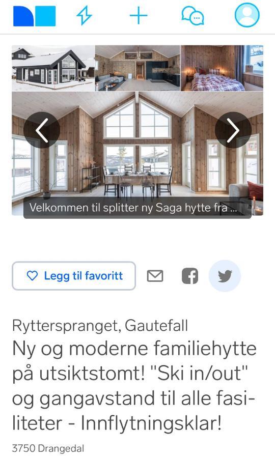 הוילה Drangedal Rytterlia 6 מראה חיצוני תמונה